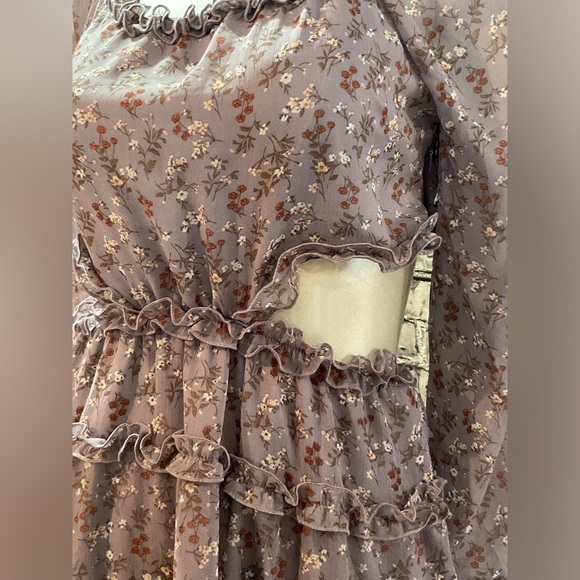 Southern Prairie Boho Cutout Dress - Picture 7 of 10